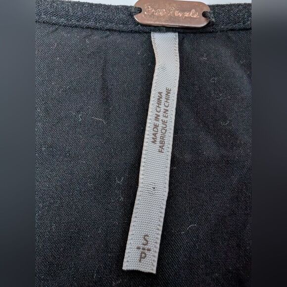 Free People So Sweetly Floral Midi Dress Size S Long Sleeves - Picture 7 of 16